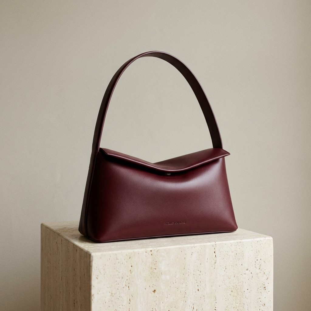 Minimal Leather Tote